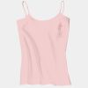 Juniors 1x1 Rib Spaghetti Strap Tank Thumbnail