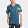 &#153; Mens Perfect Weight V Neck Tee Thumbnail