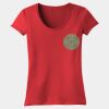 Juniors 60/40 Scoop Tee Thumbnail